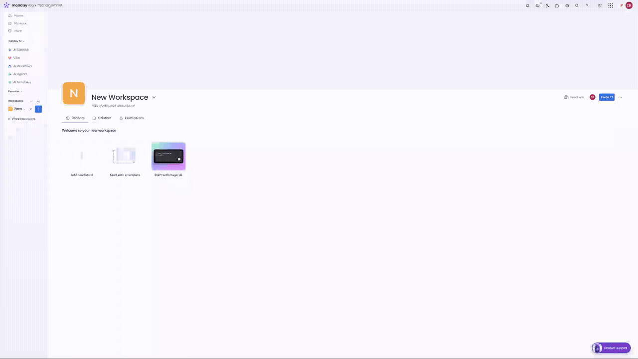 Installing the Sync for eBay template from the monday.com Template Center
