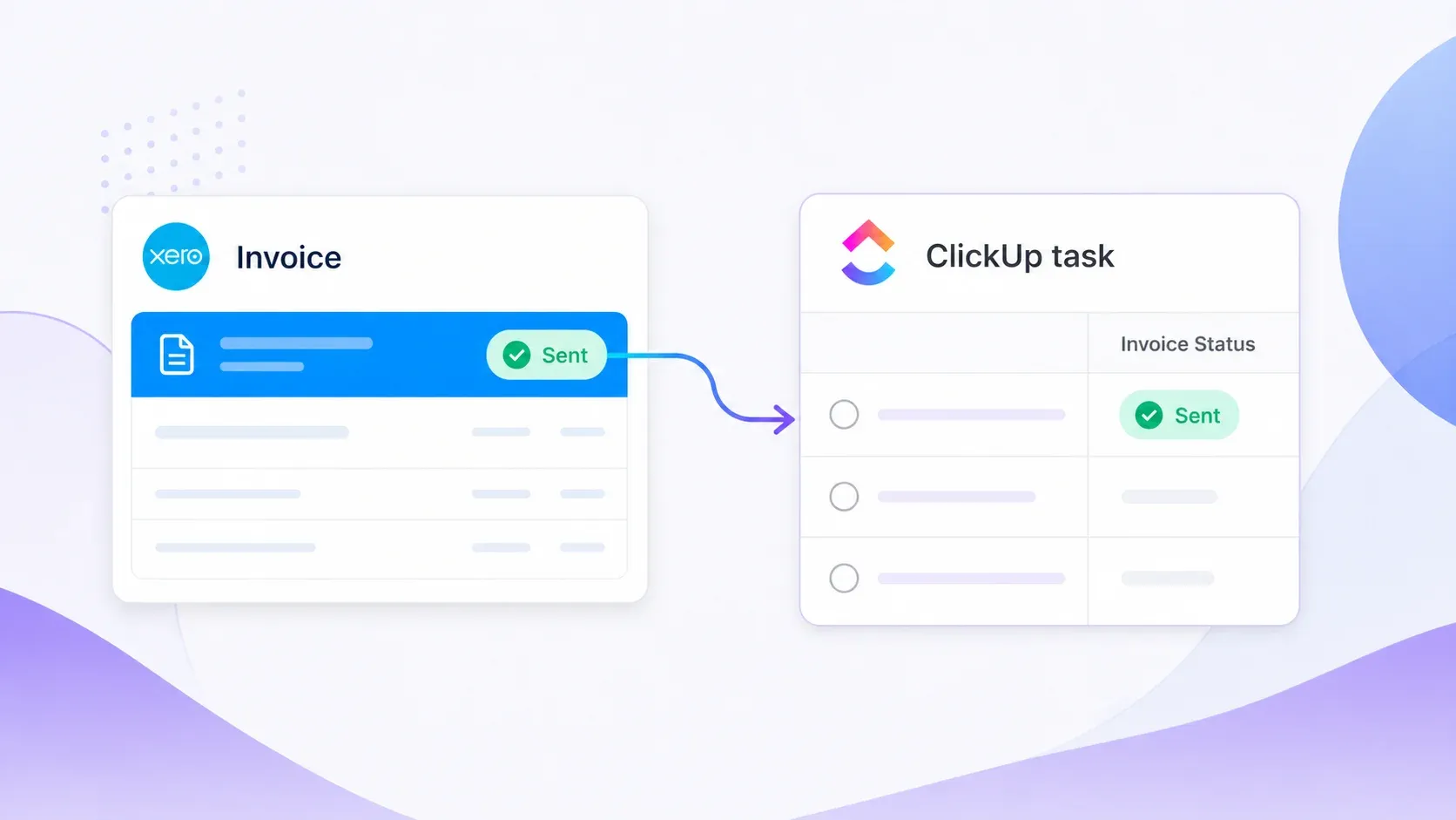 picture-of-a-diagram-showing-a-xero-invoice-syncing-to-a-clickup-task