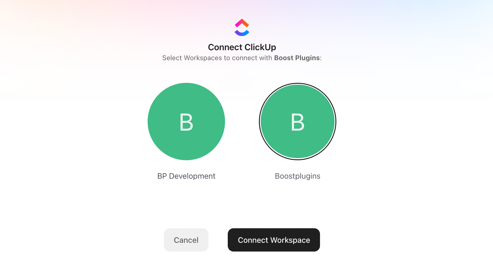 select-workspace
